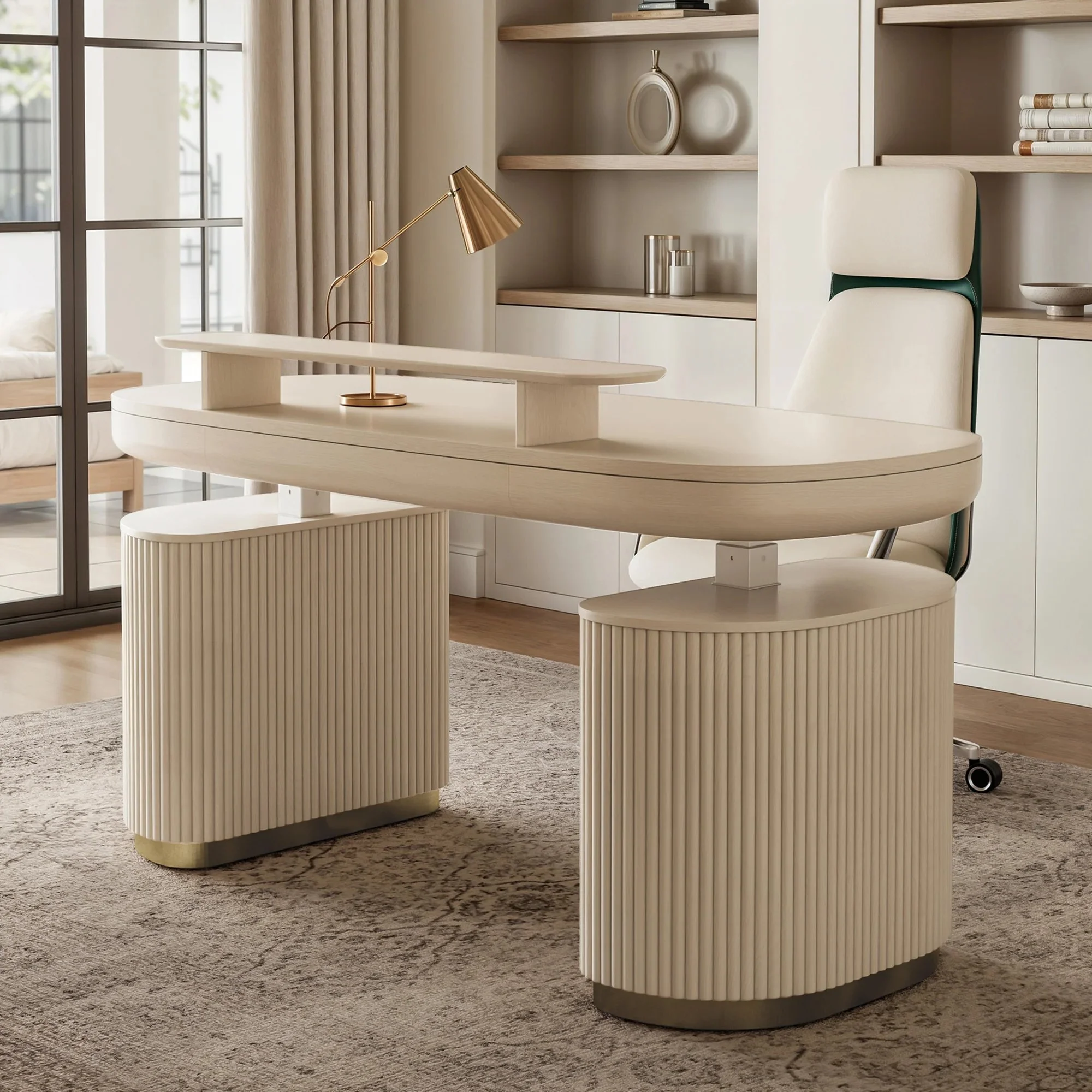 A Complete Labor Day Home-Office Refresh: Coordinating Desks, Chairs and Décor