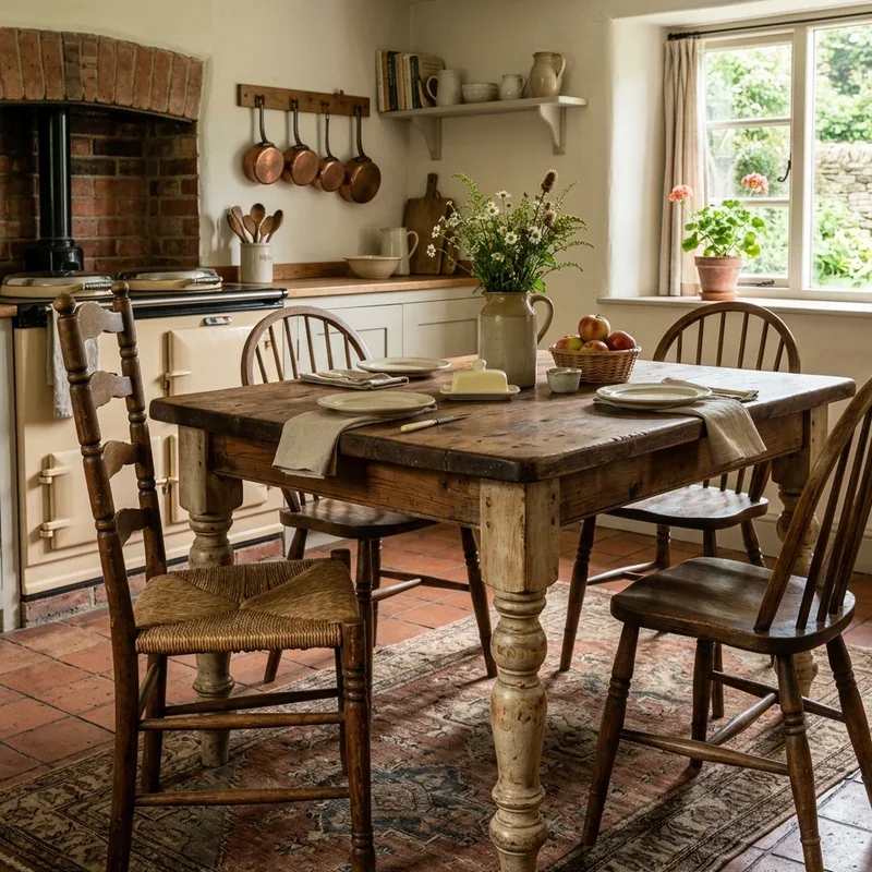 Farmhouse Kitchen Table Ideas
