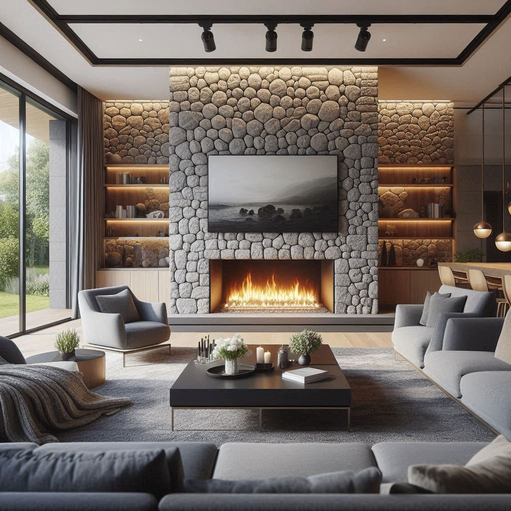 Modern Rustic Living Room