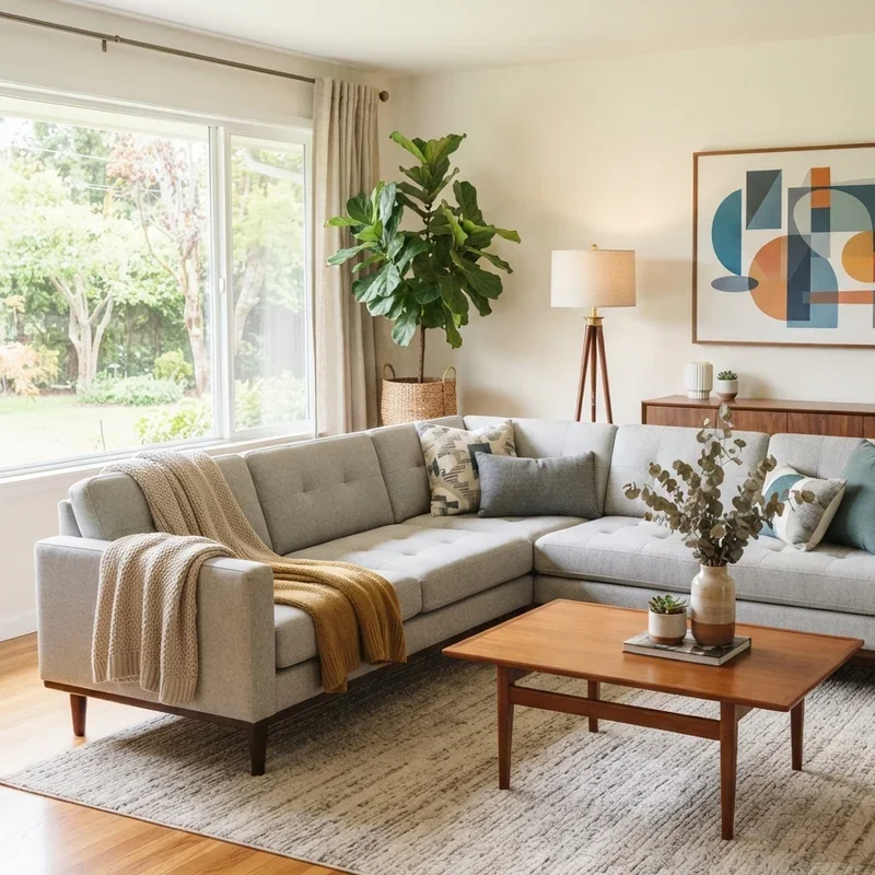 Light Grey Sectional Living Room Ideas