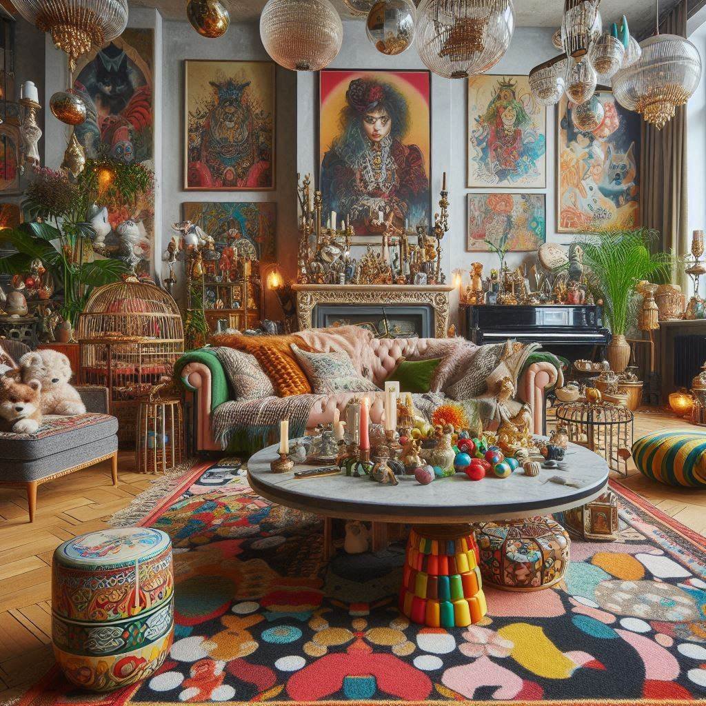 Maximalist Living Room