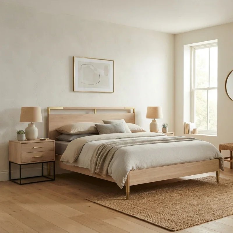 Light Wood Floor Bedroom Ideas