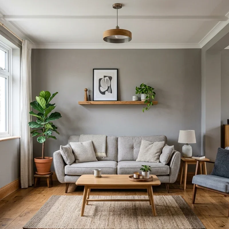 Gray Wall Living Room Ideas