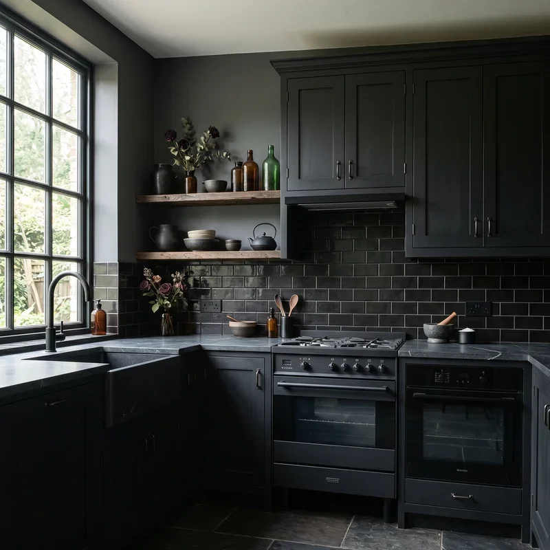 Goth Kitchen Ideas