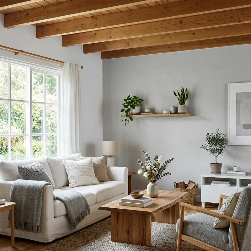 White and Gray Living Room Ideas