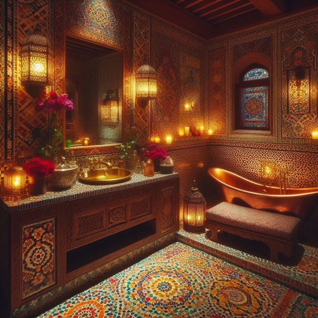 15 Exotic Moroccan Bathroom Ideas for Tranquility