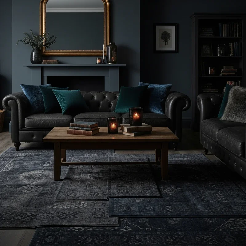 Moody Living Room Ideas