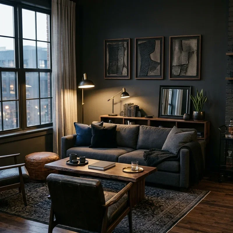 Mens Apartment Living Room Ideas