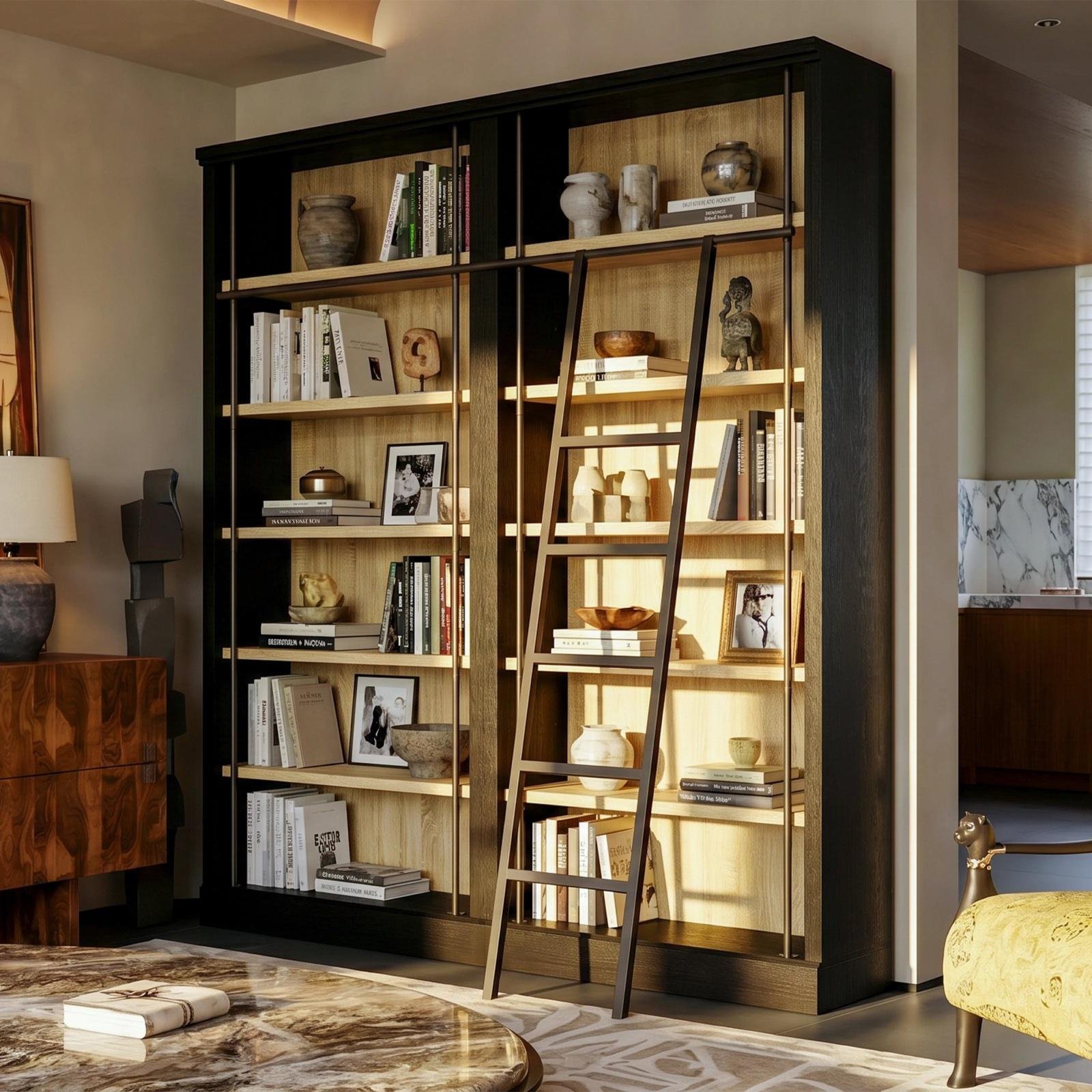 How to Style Bookcases and Display Cabinets Without Sacrificing Storage