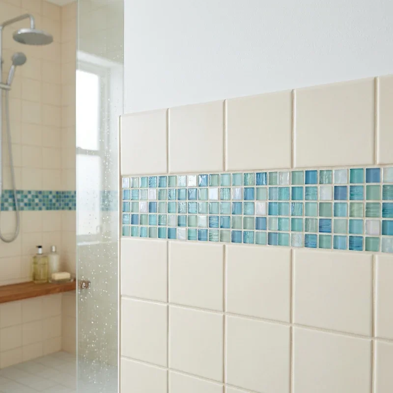 Bathroom Wall Border Ideas