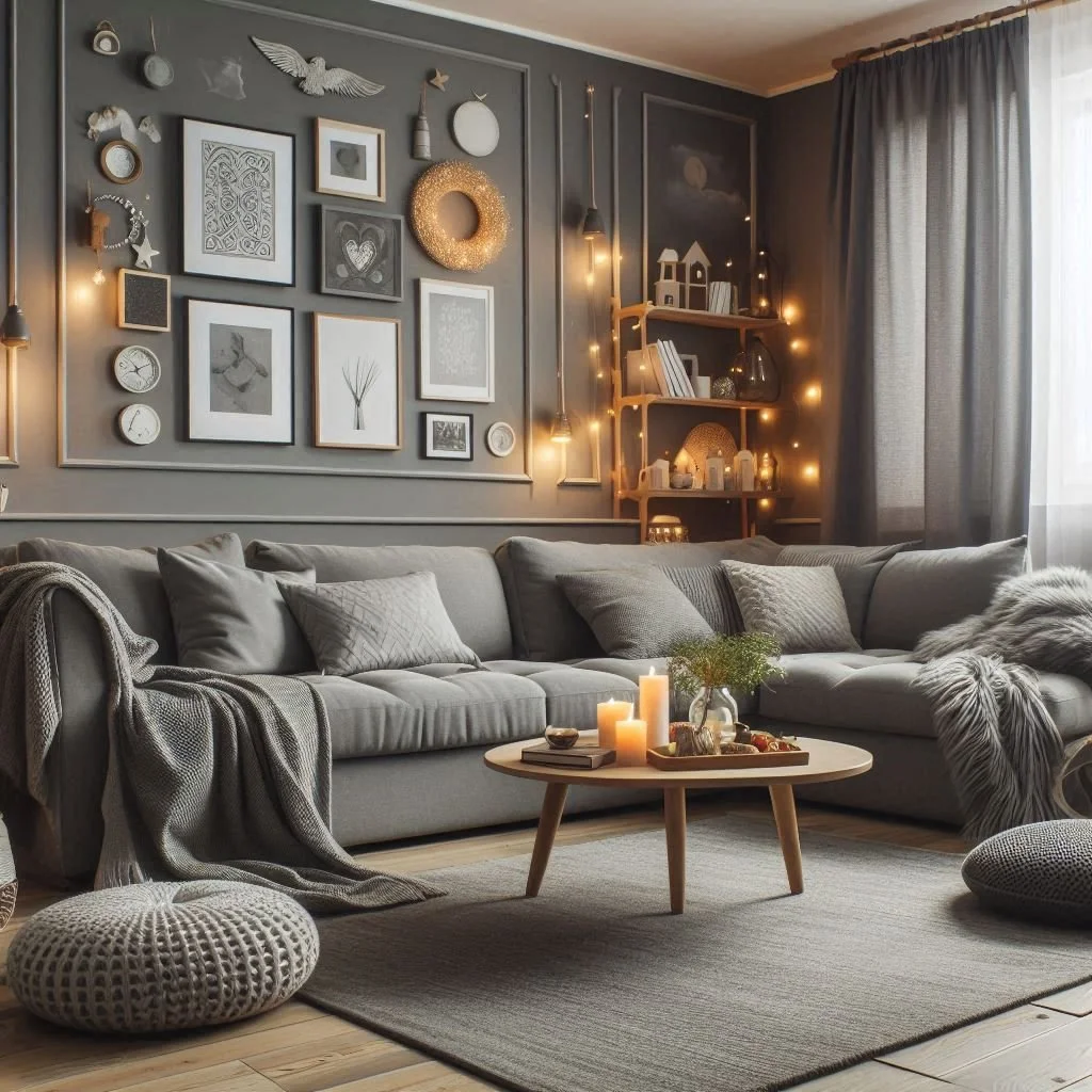 15 Cosy Grey Living Room Ideas for a Warm Ambience