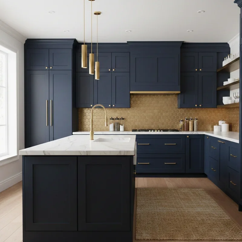 Gold Kitchen Ideas