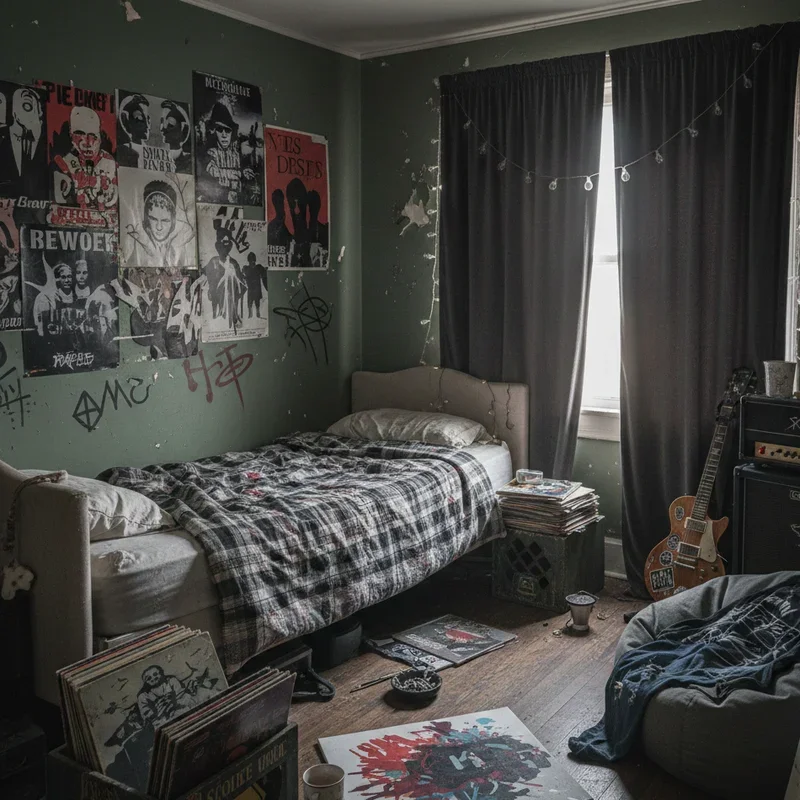 15 Grunge Bedroom Ideas For A Bold And Edgy Aesthetic