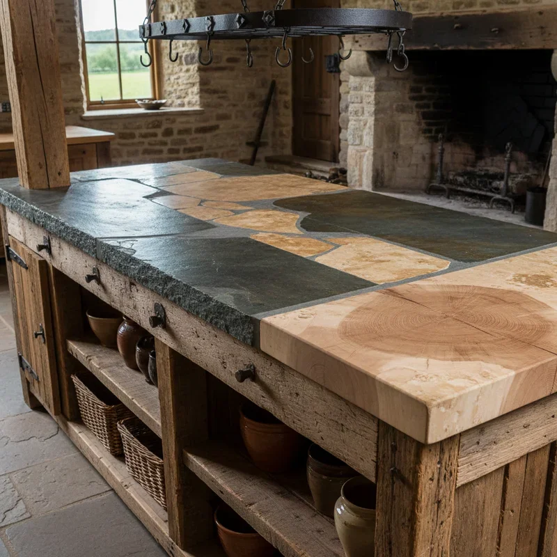 Rustic Kitchen Island Ideas