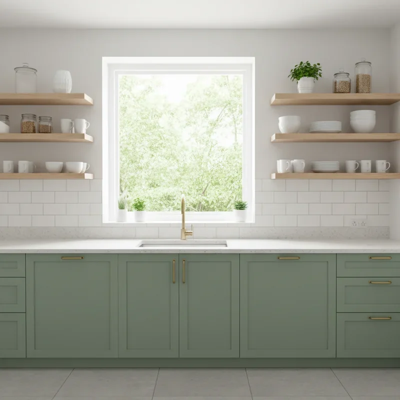 Sage Green Kitchen Cabinets Ideas