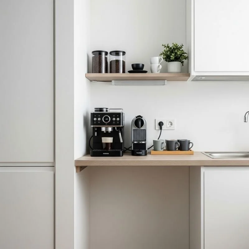 Coffee Bar Ideas for Kitchen