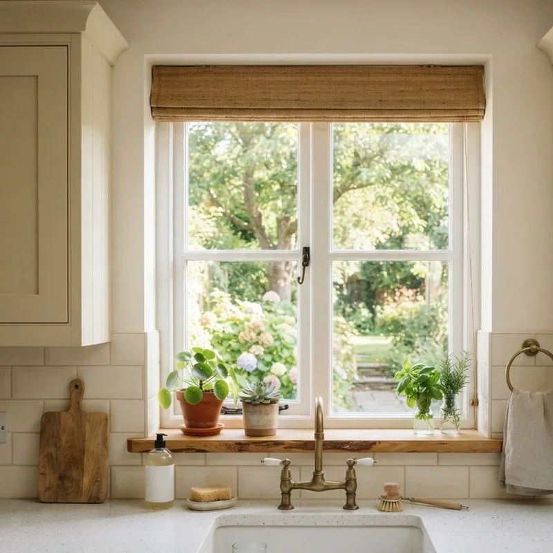 Above Kitchen Sink Window Ideas