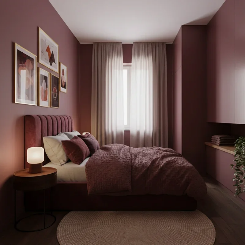 Burgundy Bedroom Ideas
