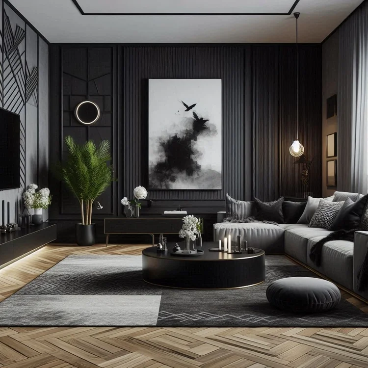 15 Stunning Black and Grey Living Room Ideas for Elegance