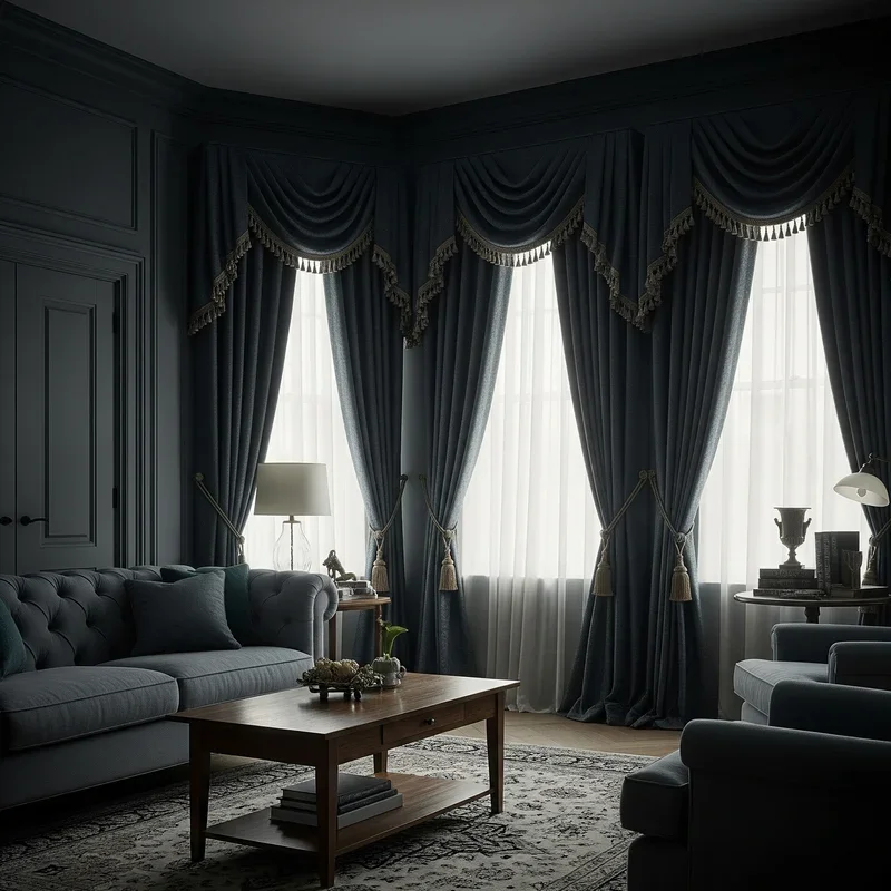 Moody Living Room Ideas