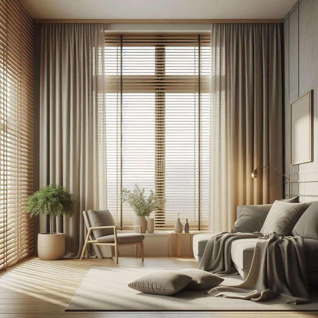 Controlling the Light With Different Window Blinds Materials