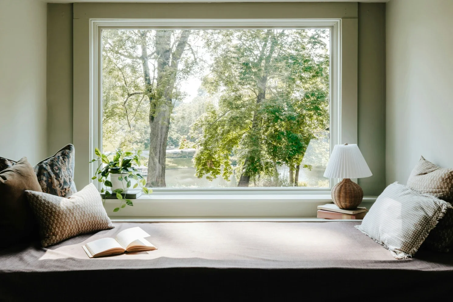 How to Make a Reading Corner Feel Like Part of Your Living Room