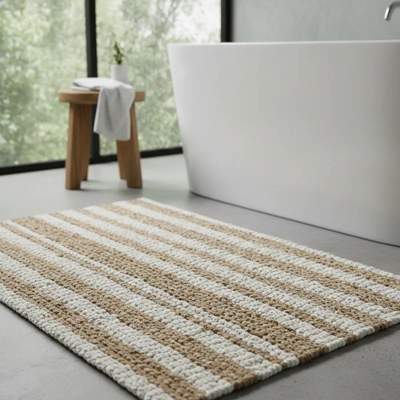 Modern Bathroom Rug Ideas