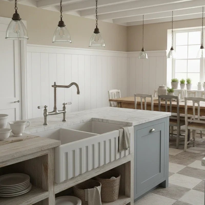 Modern Shabby Chic Kitchen Ideas