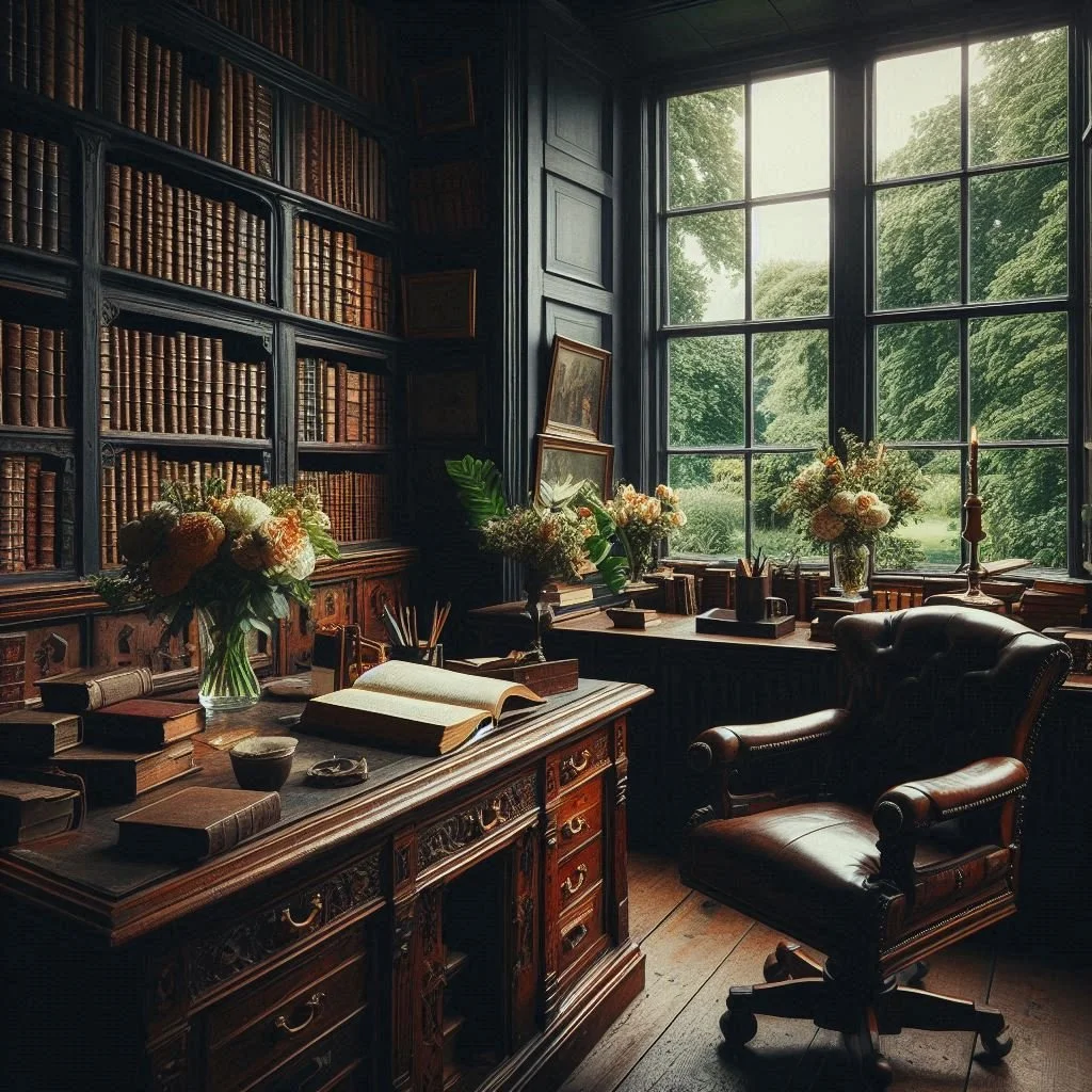Dark Academia Room
