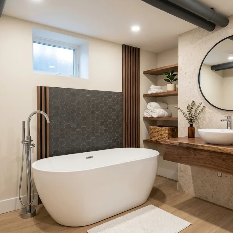 Modern Basement Bathroom Ideas