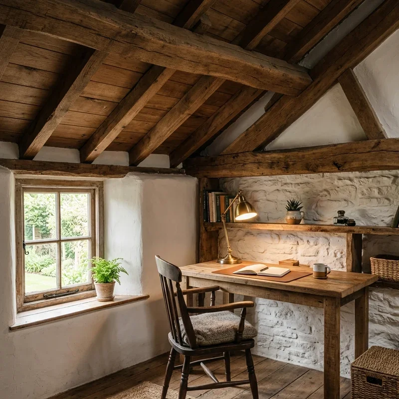 Small Rustic Office Ideas