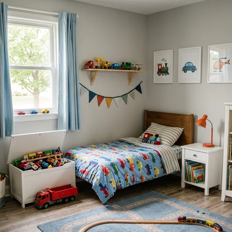 4-Year-Old Boy Room Ideas