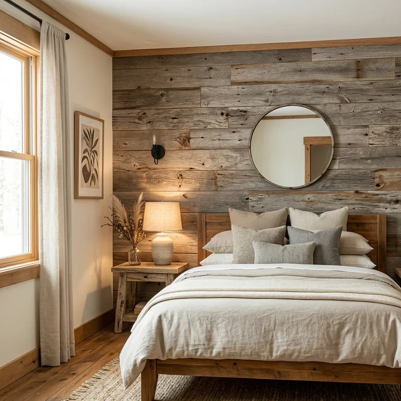 Wood Wall Bedroom Ideas