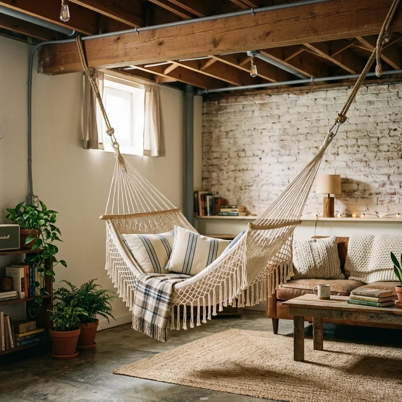 Basement Hangout Ideas