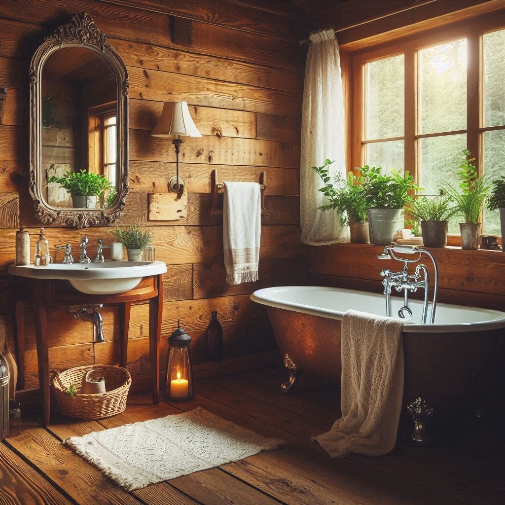 15 Cozy Rustic Bathroom Ideas for a Warm Look