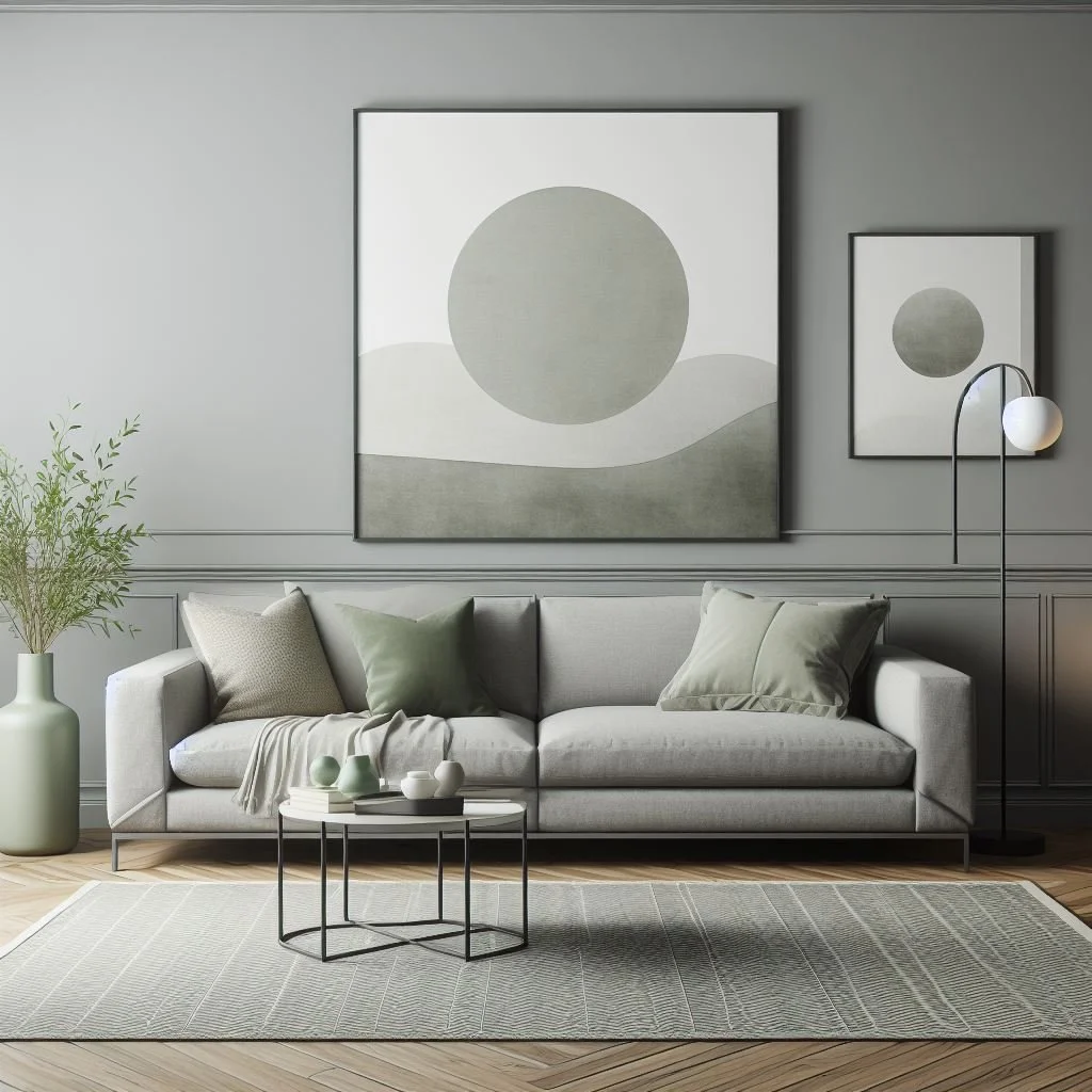 15 Stunning Grey and Sage Green Living Room Ideas
