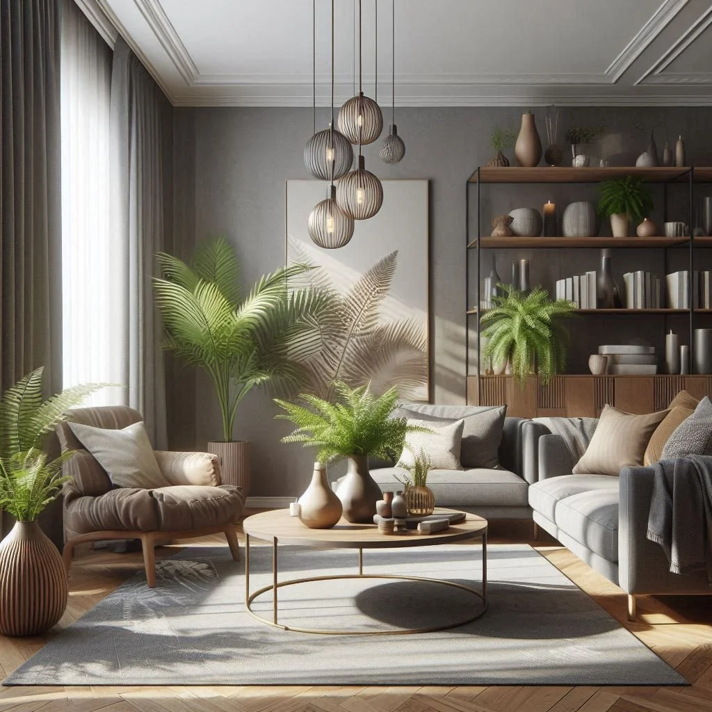 15 Elegant Grey and Brown Living Room Ideas
