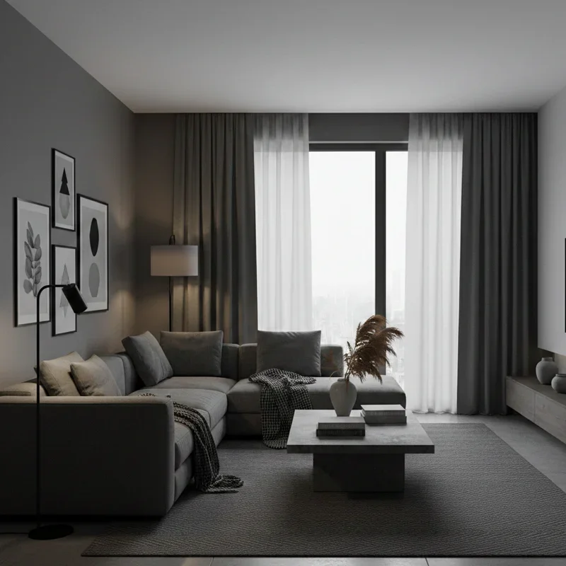 15 Dark Gray Living Room Ideas to Elevate Your Home Style