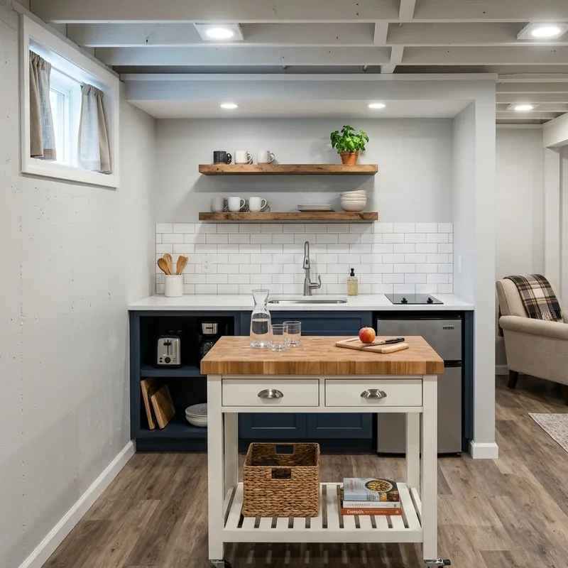 Basement Kitchenette Ideas