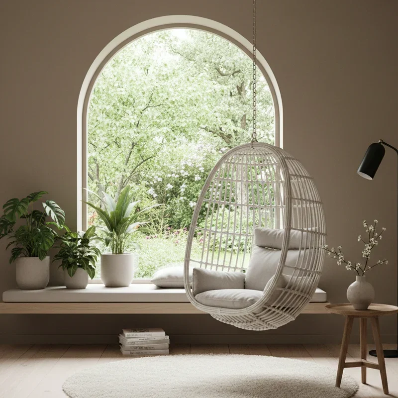 Egg Chair Living Room Ideas