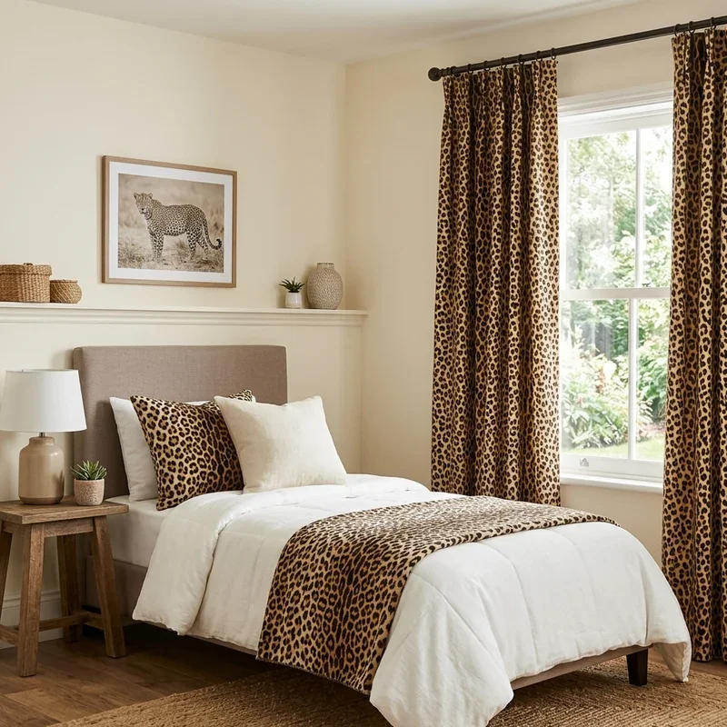 Leopard Bedroom Ideas
