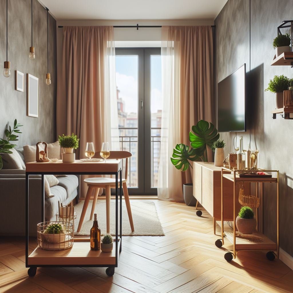 15 Small Living Room Ideas with TV and Dining Table
