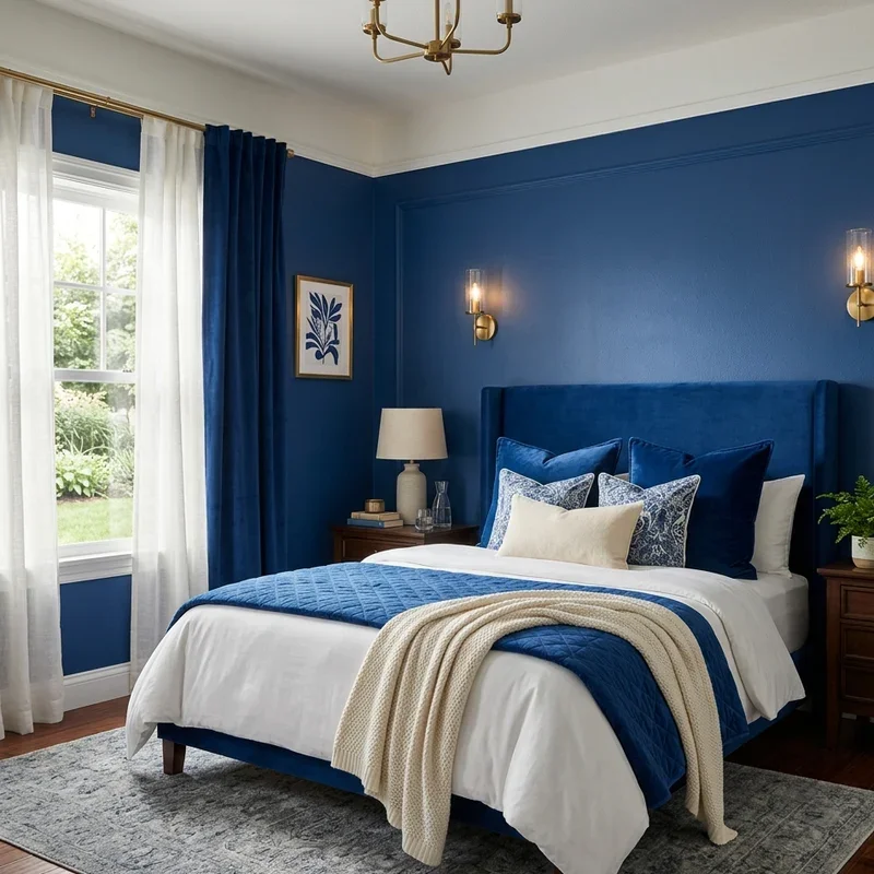 Royal Blue Room Ideas