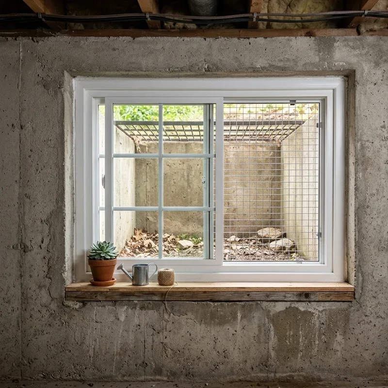 Basement Window Ideas