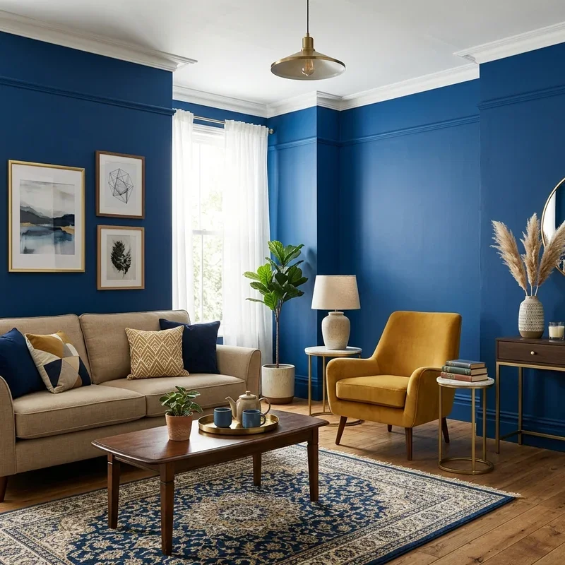 Royal Blue Room Ideas