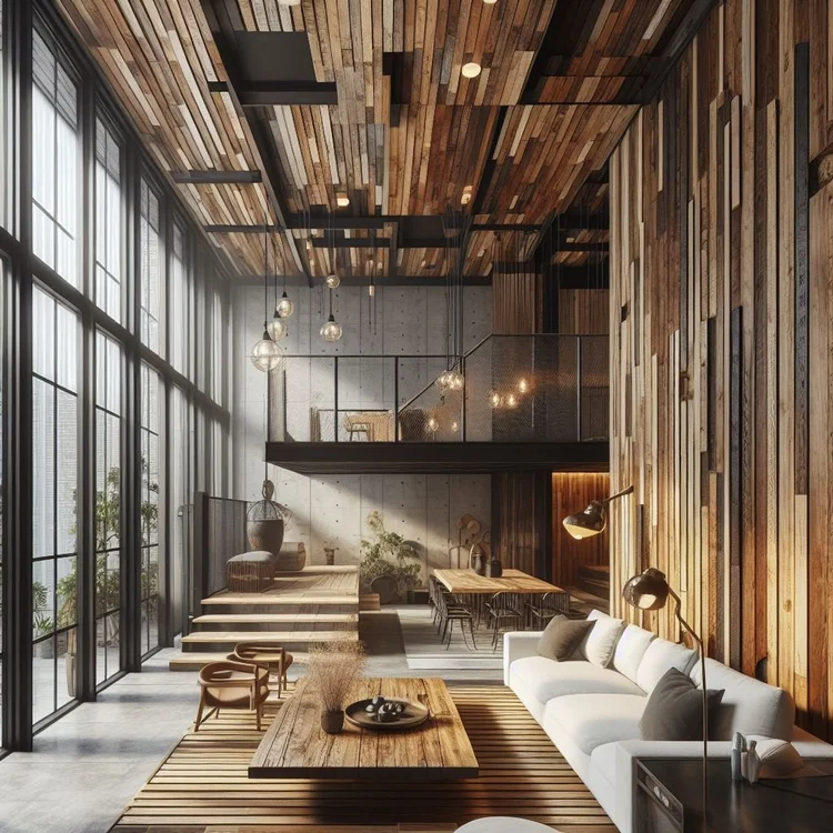 View of 15 Sleek Modern Industrial Interior Design Ideas