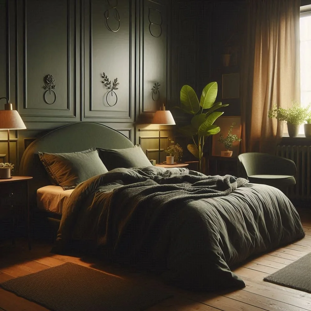 15 Modern Dark Green Bedroom Ideas for a Bold Look