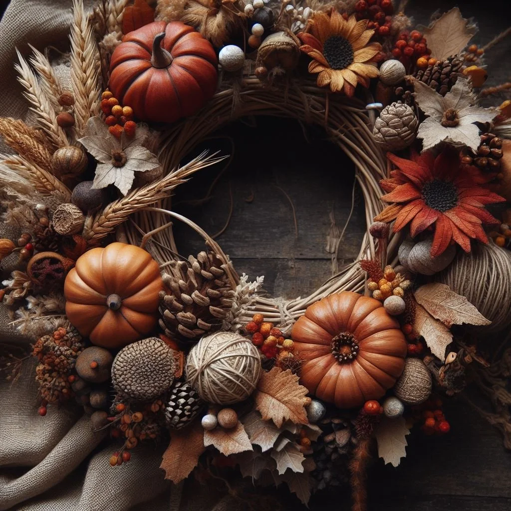 Farmhouse Fall Porch Decor