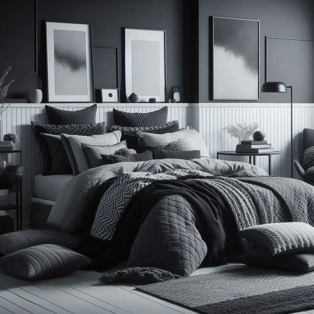 15 Sleek Black and Grey Bedroom Ideas for Elegance