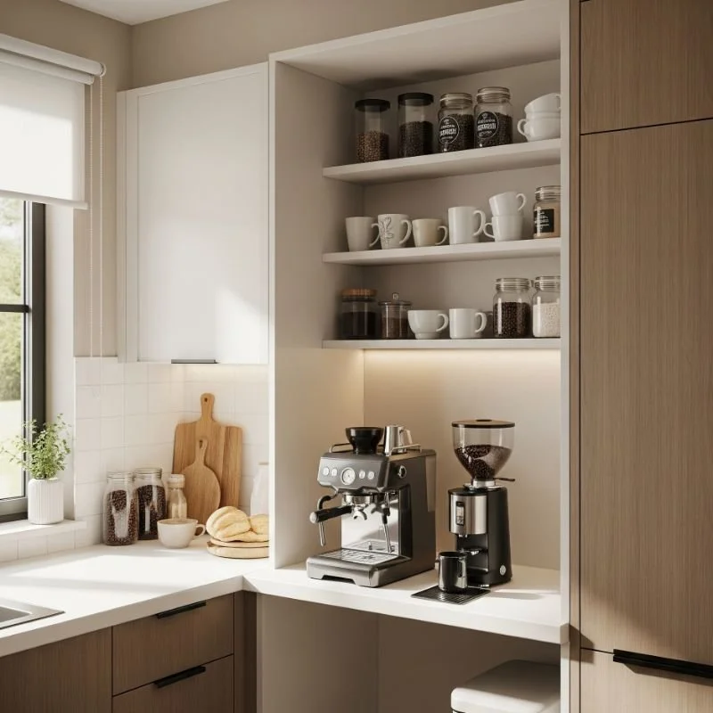 Coffee Bar Ideas for Kitchen